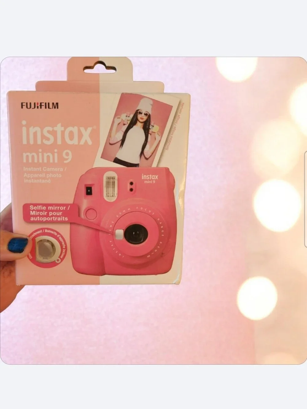 Fujifilm Instax Mini 9 Instant Camera - Hot Pink& Accessories■ Firm■ Read Below